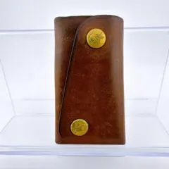 【IL BISONTE（イルビゾンテ） キーケース ブラウン レザー】