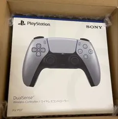 PS5 DualSense ワイヤレスコントローラー スターリング シルバー