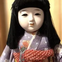 吉徳大光 本絹上染友禅 市松人形 吉徳大光 特撰 紅色 絞り風 友禅 市松人形 いちまさん 美品 - メルカリ