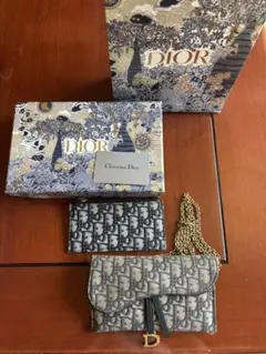 クリスチャンディオール オブリーク チェーンウォレット 【中古品】のサムネイル