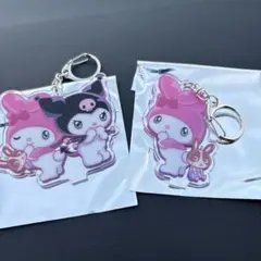 うさっぴーマイメロディ クロミ アクリルキーホルダー
