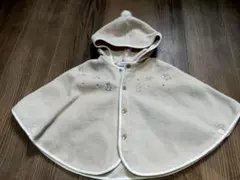 familiar ベビーポンチョ ベージュ 95cm以下