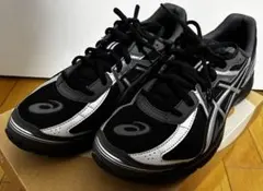 asics スニーカー JOG 100S ブラック/シルバー　27.5cmのサムネイル