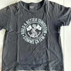 COMME CA ISM ブラック Tシャツ 120A