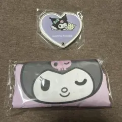 サンリオハウス ミニエコバッグ&スライドミラー　クロミセット