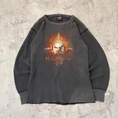 90s ハーレーダビッドソン（L）サーマルロンT＊USA＊イーグル＊極上フェード