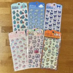 キャンドゥ サンリオ ぷくっとシール　全6種