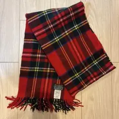 ウールチェックストール