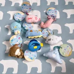 つぶらな瞳の水族館&文具8種セット