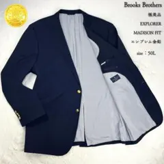 極希少 80S アメリカ製 ブルックスブラザーズ BROOKSEASE 紺ブレ