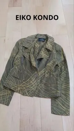 【極美品】Eiko Kondo エイココンドウ　ジャケット EIKO KONDO エイココンドウ/レディースファッション