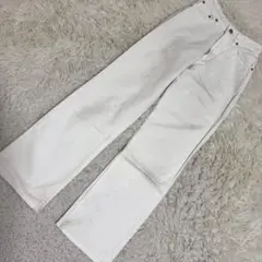 LEVIS 519 ホワイト 27インチ キレイめ 着回し カジュアル