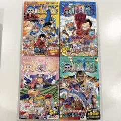 ワンピース ONE PIECE 106〜109巻　帯つき 初版　４冊セット