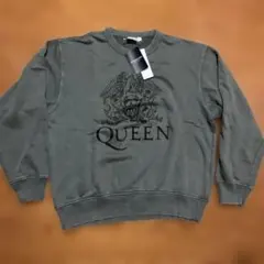 新品未着用品！QUEEN スウェット　メンズLサイズ　グレー　GU