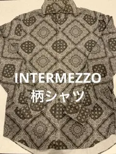 INTERMEZZO 柄シャツ