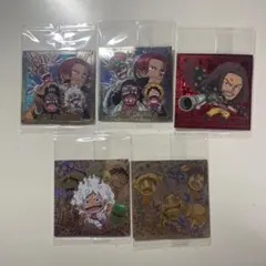 ワンピース大海賊シールウエハースlog.14ルフィUSGR+ SGRシークレット