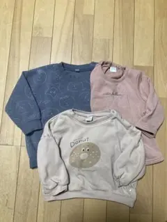 テータテート90トレーナー3点まとめ売り