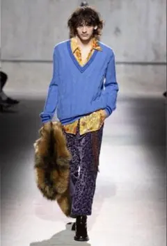 DRIES VAN NOTEN 17-18AW shetland ニット - メルカリ