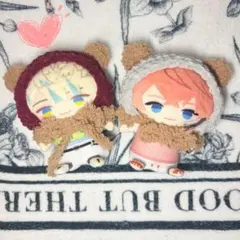 【ボルドー×ボンネット】にじぱぺっと 帽子 ぬい服 10cm にじぱぺ 頭巾