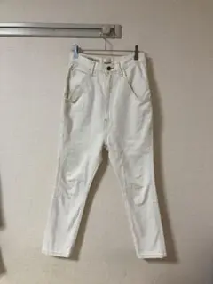 美品 kapital ホワイトデニム シンチバック