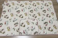 モフサンドmofusandあったか収納ポケット付き3WAYブランケット(いちご)