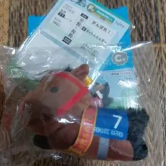 タイトーくじ 競走馬 ぬいぐるみ キーホルダーのサムネイル