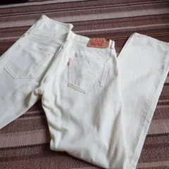 美品✨LEVI'S 501 デニムW31 L32 希少カラー　レモンイエロー