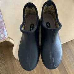 ブラック レインシューズ　Ｌサイズ