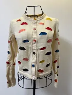 刺繍カーディガン