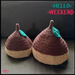 どんぐり帽子　コットン100%