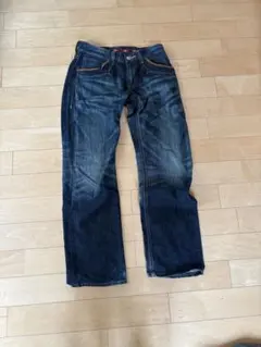 EDWIN ストレートデニム ネイビー 30インチ