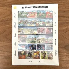 25ディズニー ミントスタンプ セットのサムネイル