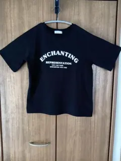 Linoluce リノルーセ　半袖Tシャツ　ロゴTシャツ 黒　Мサイズのサムネイル
