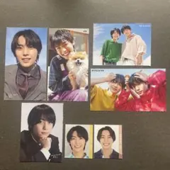 Myojoデタカ厚紙まとめ売り ジュニア 阿達慶 7枚セット