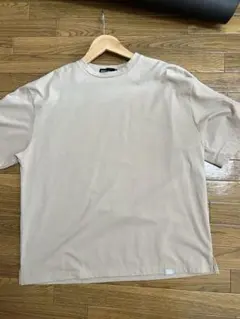 【最安値】ベージュ クルーネック Tシャツ 半袖