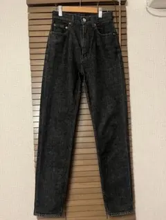 MOUSSY PLAIN JEANS ストレートデニム ブラックのサムネイル