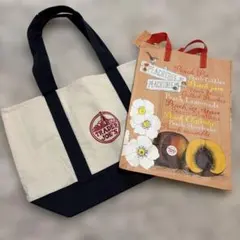 【新品】Trader Joe's ピーチエコバッグ& トートバッグ大サイズ