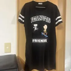 PEANUTS スヌーピー 半袖ワンピース