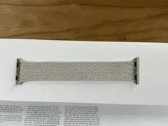 Apple Watch 純正　ブレイデッドソロループ　41MM スターライト