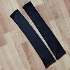 即購入OK【最終処分セール】UVカット　アームカバー　ロング　　ブラック　日除け