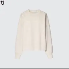 UNIQLO +J　ユニクロ プラスジェイ ドライクロップドスウェットシャツ　M