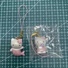 ハローキティ ストラップ 2個セット