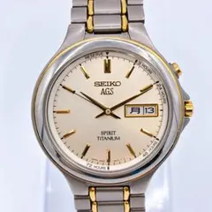 稼働 レア スケルトン SEIKO キネティック 5M43-0B50 S348 - メルカリ