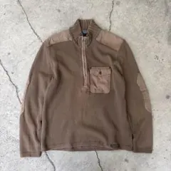 00s Polo Jeans コマンドセーター ハーフジップ ニット パッチのサムネイル