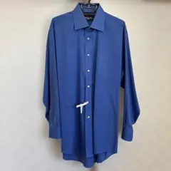 MODA RITORNO 長袖ワイシャツ L 青　メンズ