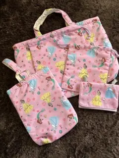 ディズニー　プリンセス　入園　入学　5点セット