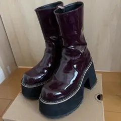 SLY 90's CHUNKY BOOTS ワインレッドのサムネイル