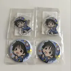 呪術廻戦 デコラパーカー 乙骨憂太　缶バッジ　アクリルキーホルダー