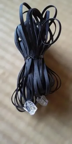 ブラック モジュラーケーブル