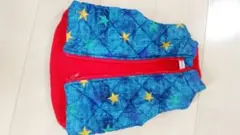 星柄 中綿ベスト 80〜90cm